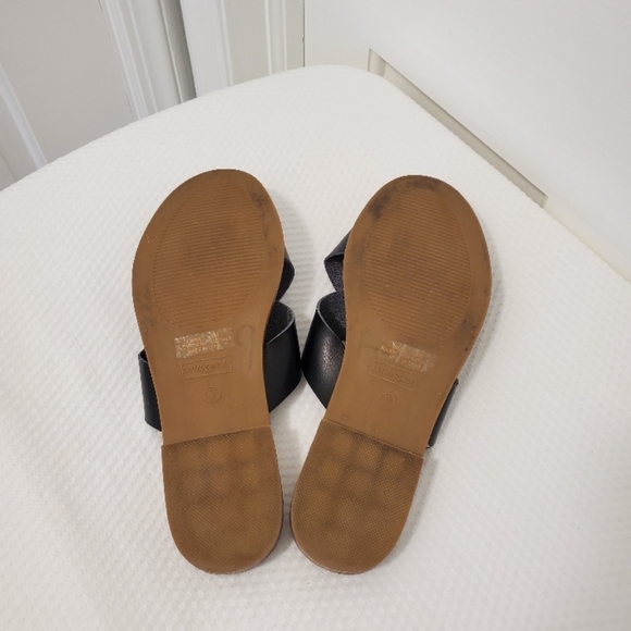 Cynthia Rowley Crisscross Black Sandal Flats Size 9, Casual - Picture 9 of 10